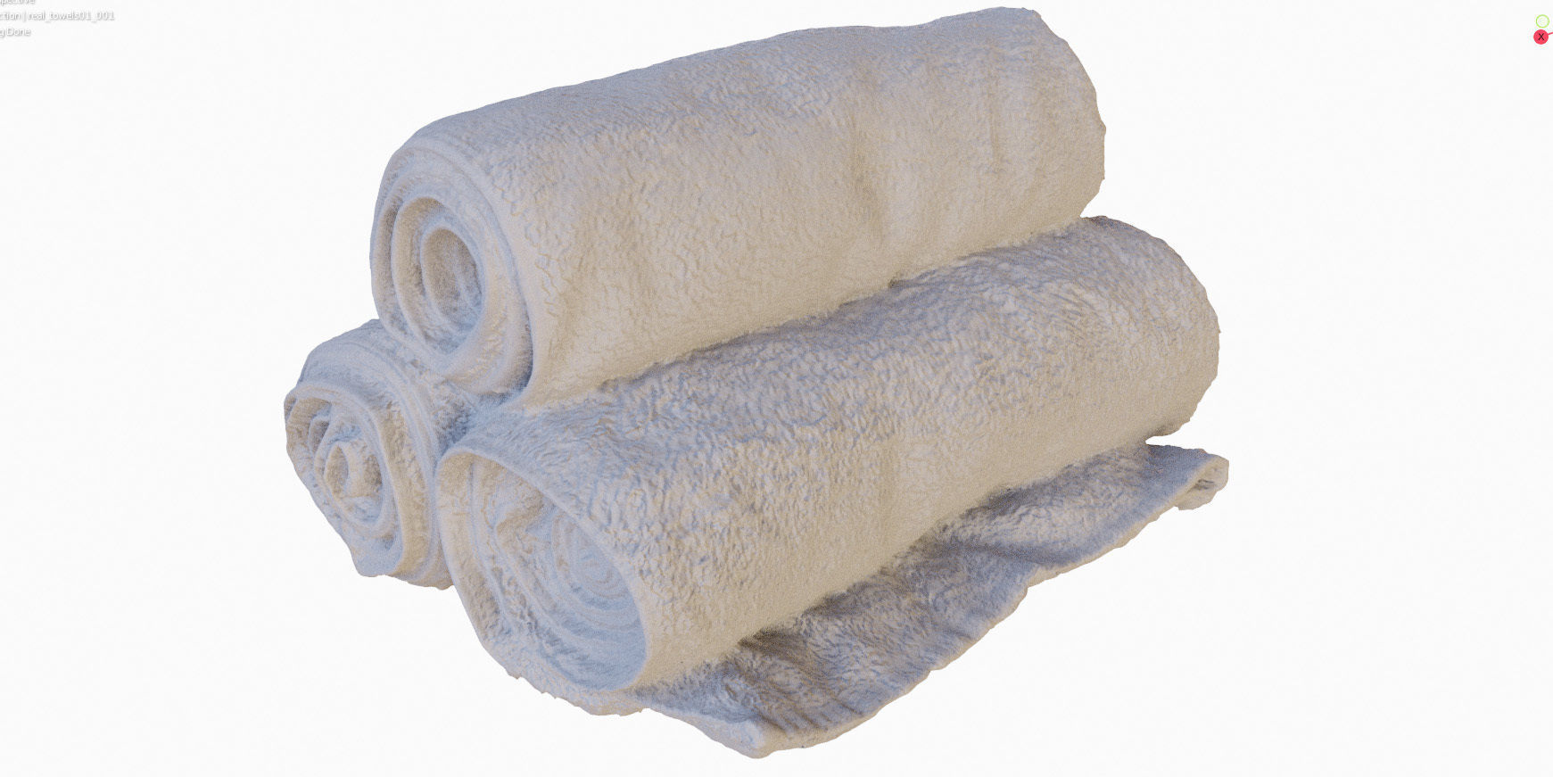 Real towels 3D model_10