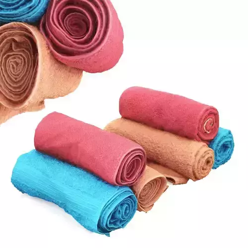 Real towels
