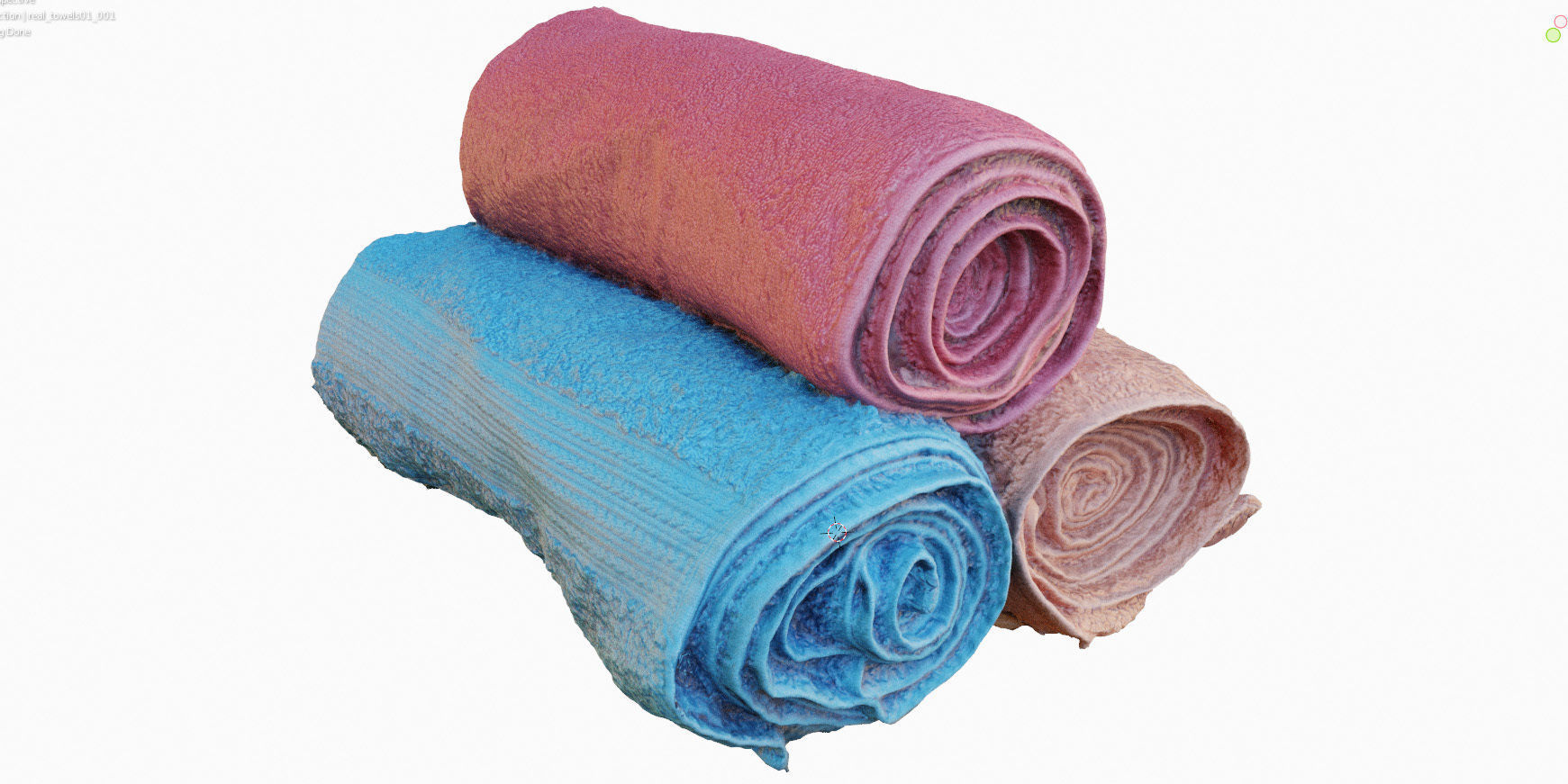 Real towels 3D model_11