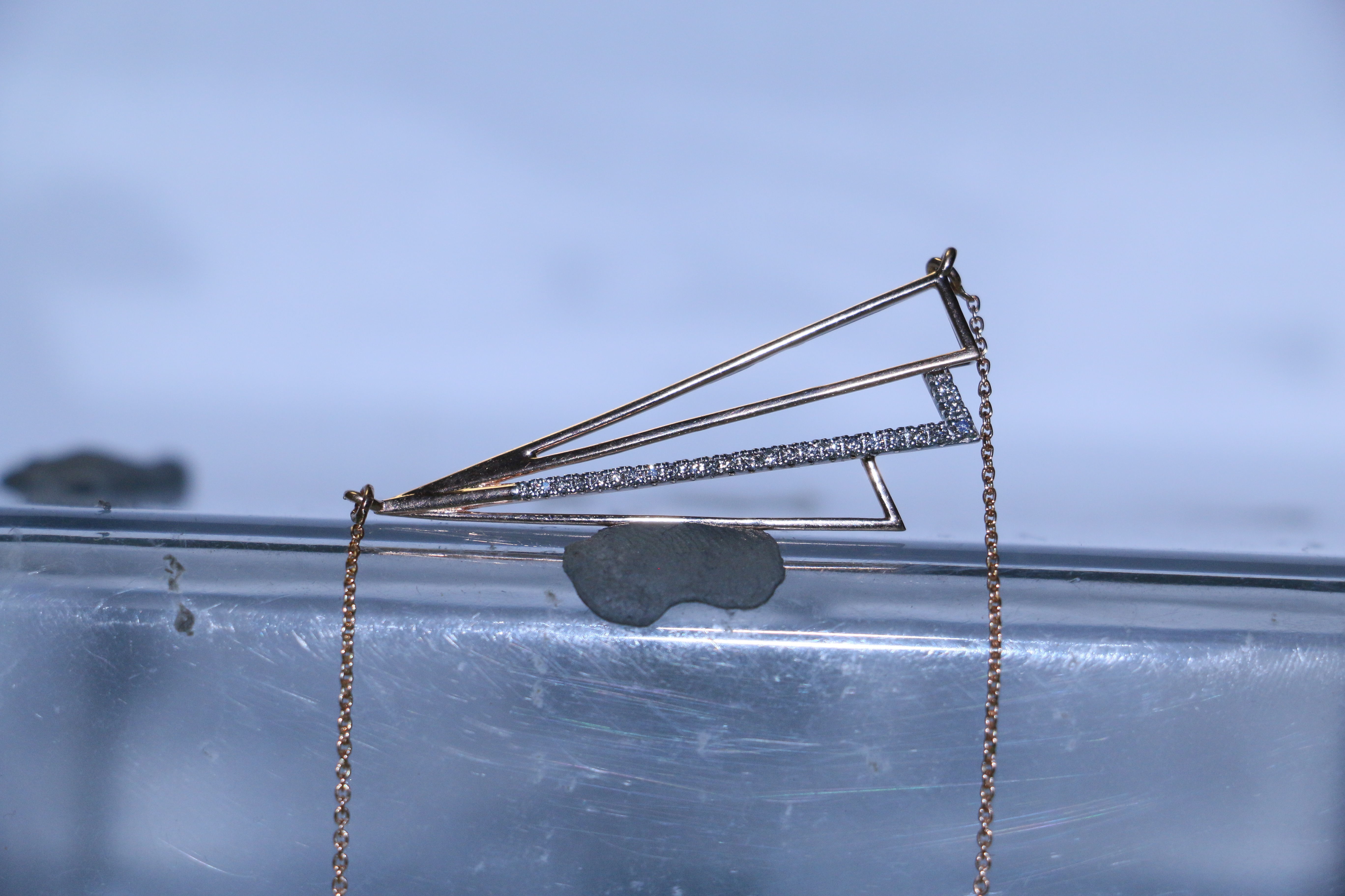 Sidefly Geometric Necklace 3D print model_16