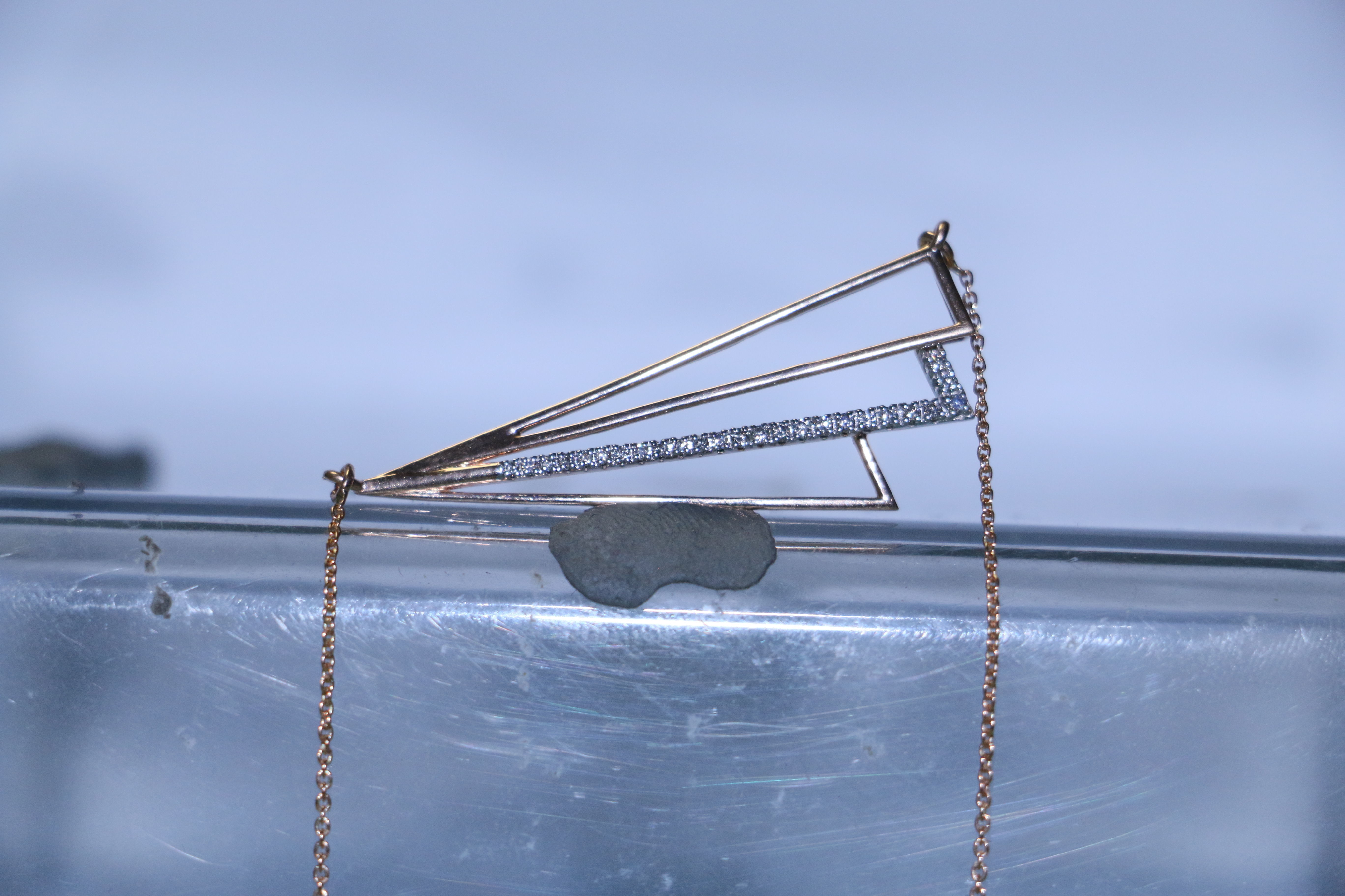 Sidefly Geometric Necklace 3D print model_14