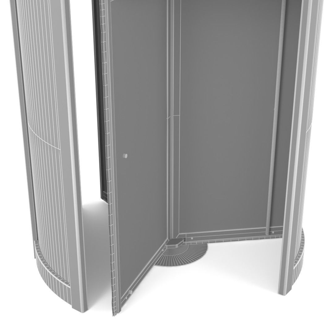 Revolving door Dorma Crane 4000 3D model_5