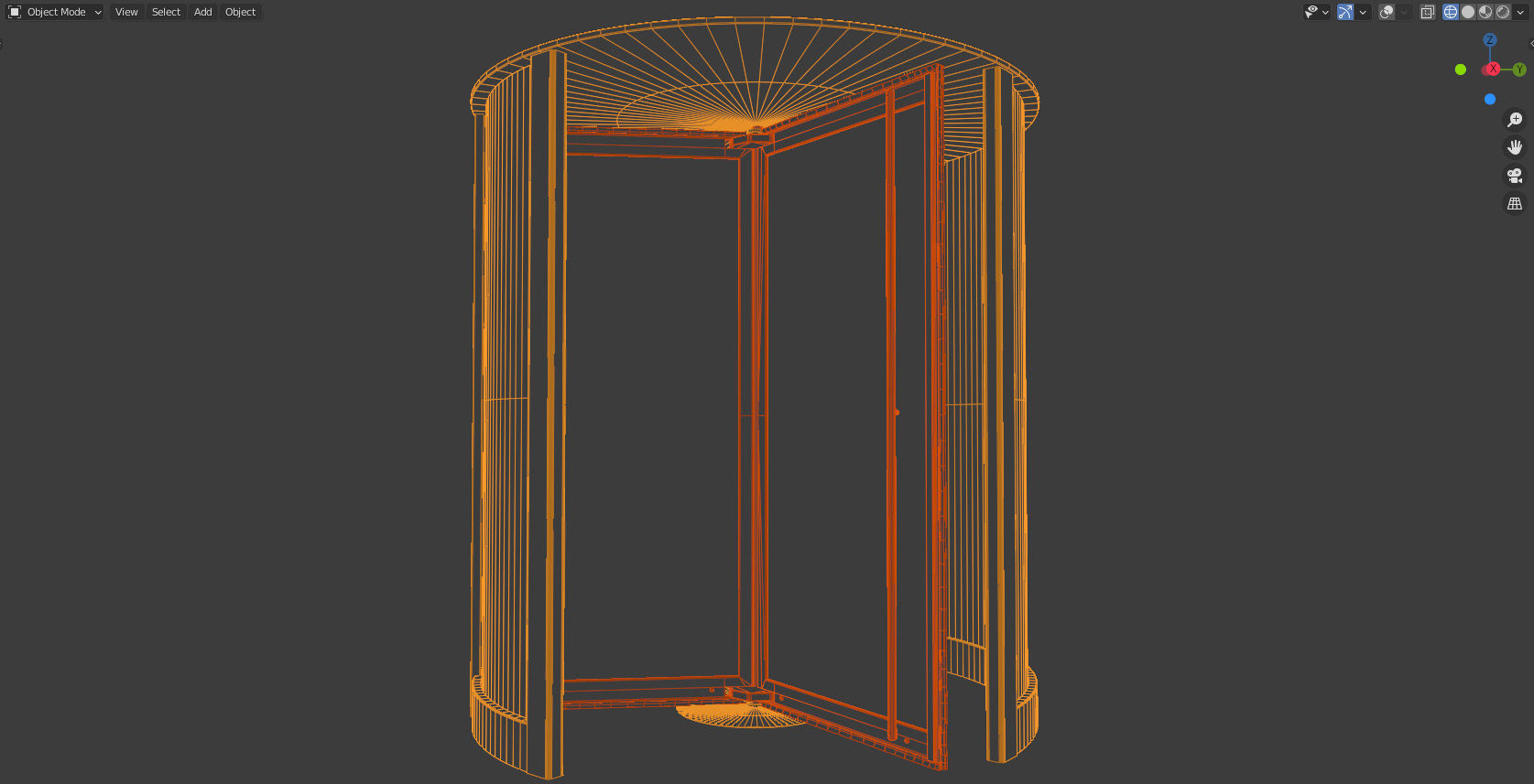 Revolving door Dorma Crane 4000 3D model_6