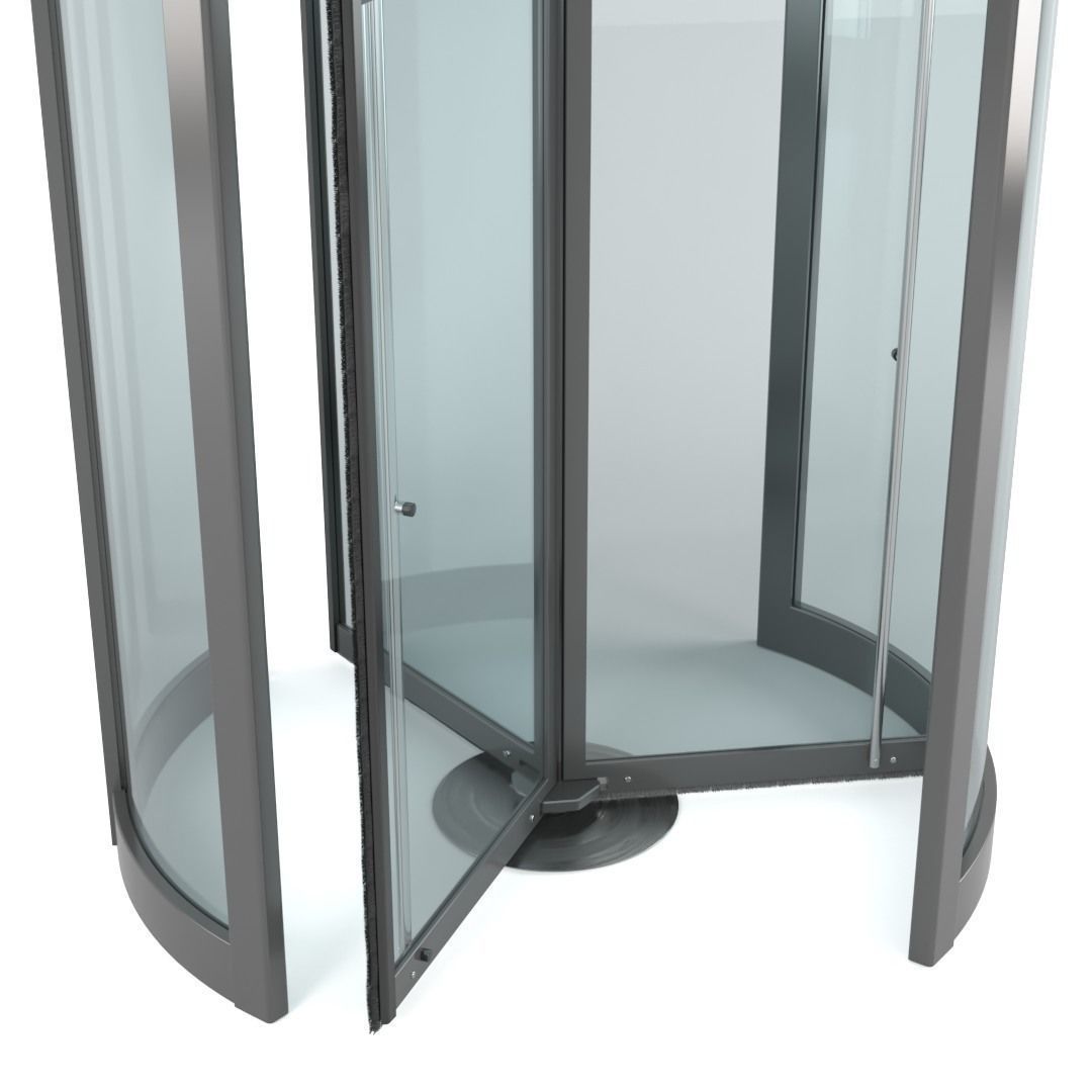Revolving door Dorma Crane 4000 3D model_4