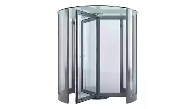 Revolving door Dorma Crane 4000 3D model