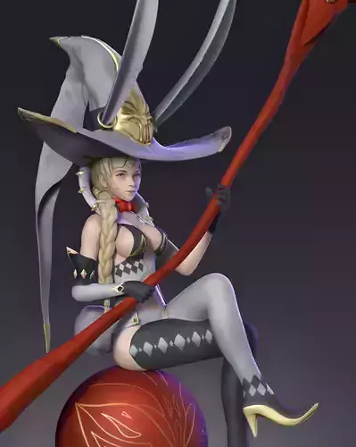 Remi Witch - VII 3D print model
