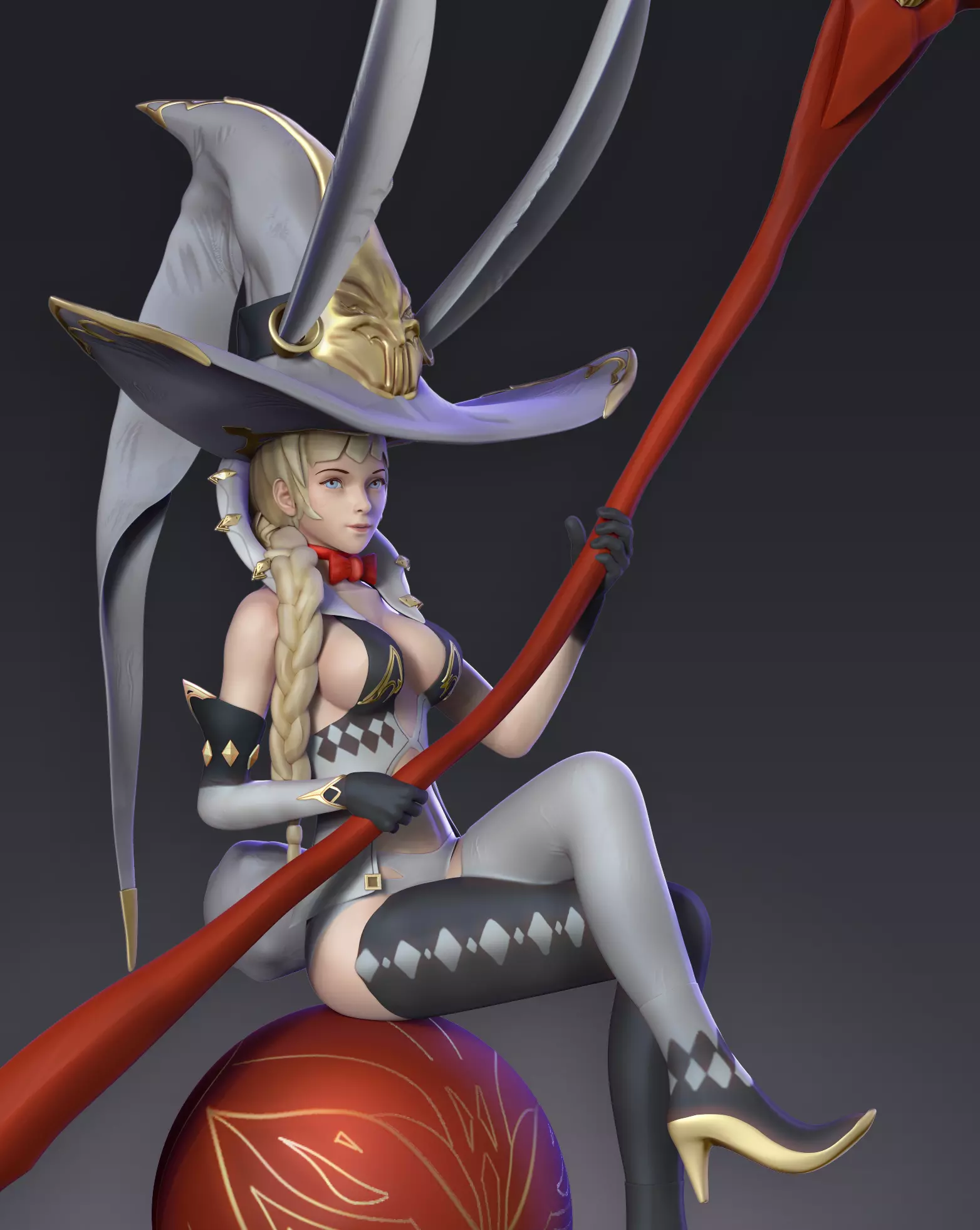 Remi Witch - VII 3D print model_0