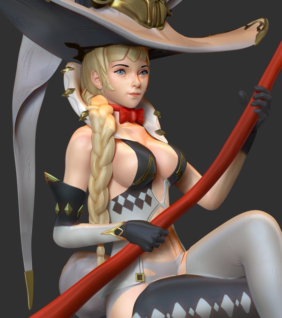 Remi Witch - VII 3D print model_4