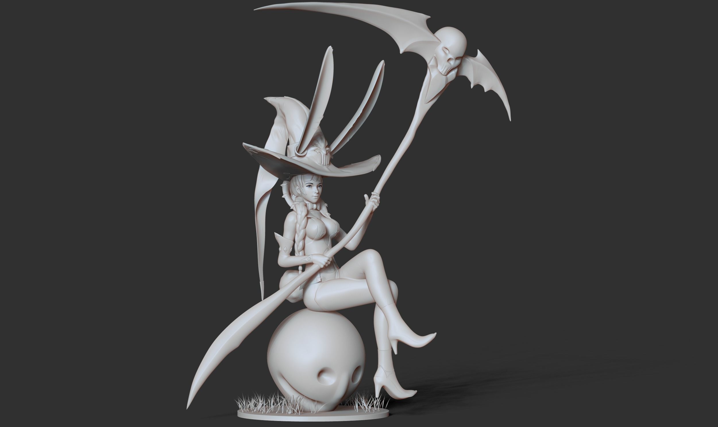 Remi Witch - VII 3D print model_9