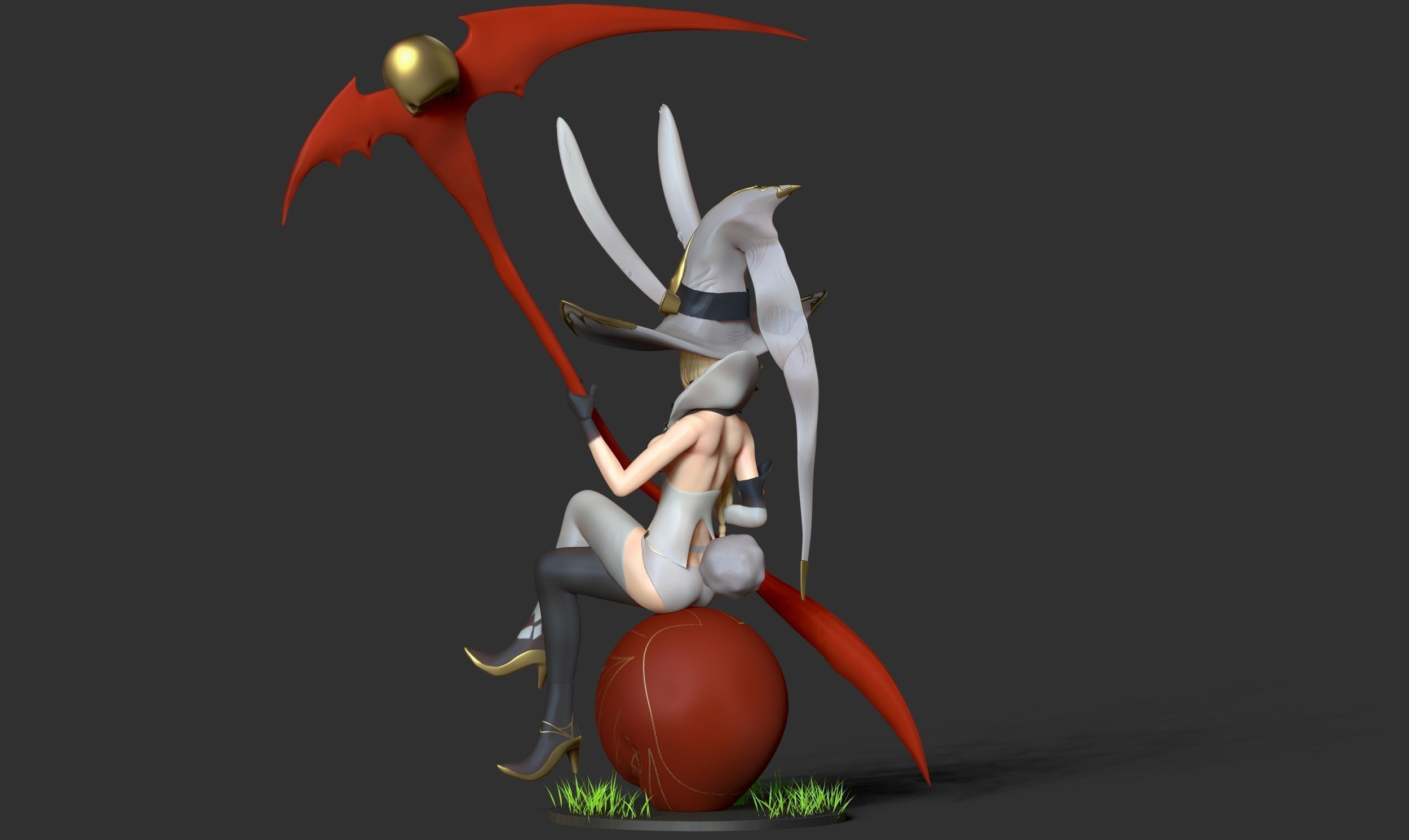 Remi Witch - VII 3D print model_8