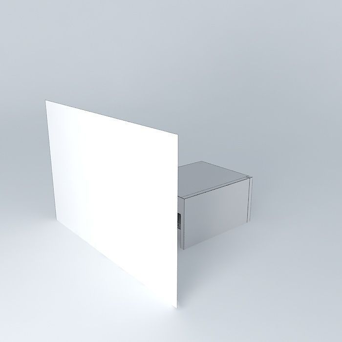 alberobaltic bathroom with mirror on wall 3D model_3