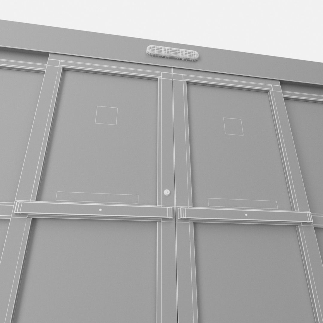 DORMA ESA300T Telescopic Door 3D model_7