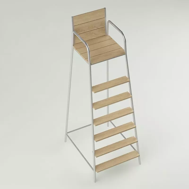 Tennis chair 3D model