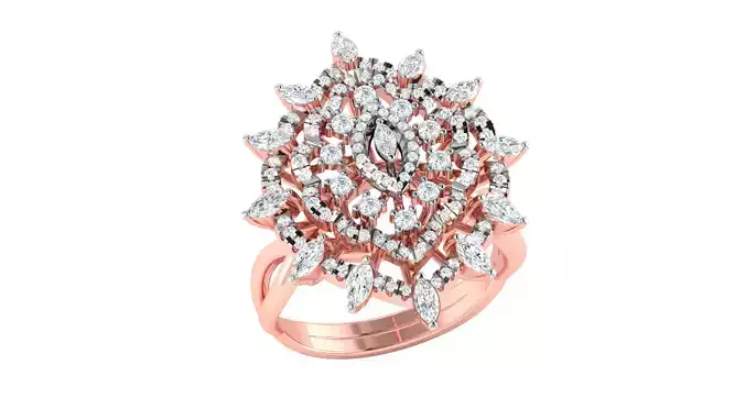 Women ring 3dm stl render detail 3D print model