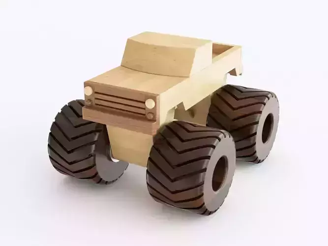 Wooden toy car 13