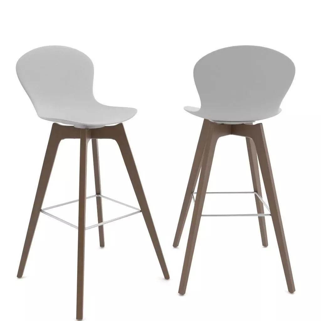 Modern bar stool by BoConcept 3D model