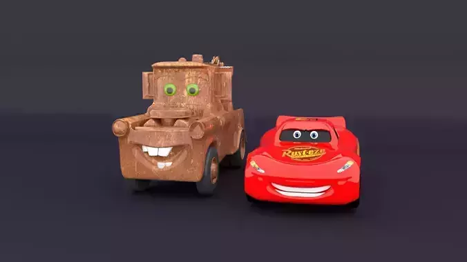 McQueen and Mater