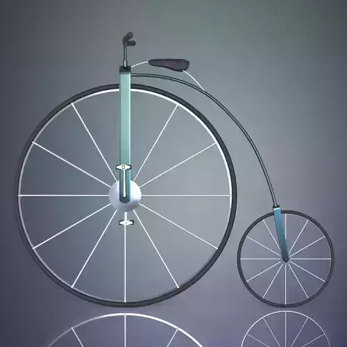 Penny farthing bicycle