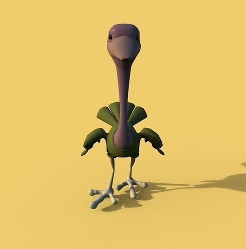 bird cant fly too Free 3D model