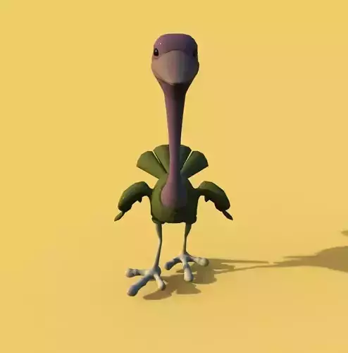 bird cant fly too Free 3D model