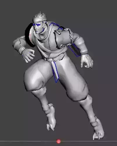 Overwatch - Genji Young - Sparrow 3D print model
