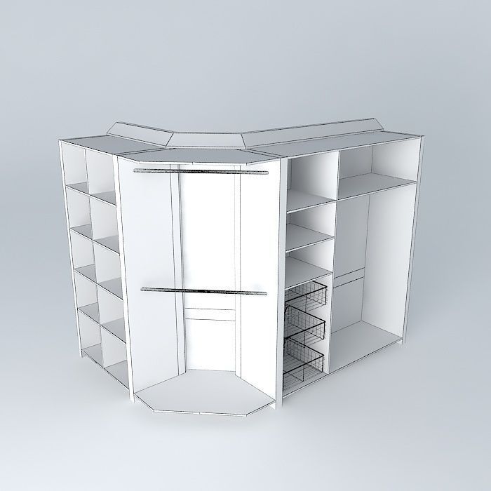 wardrobe Downloading this model please press the Like Thank you Free 3D model_4