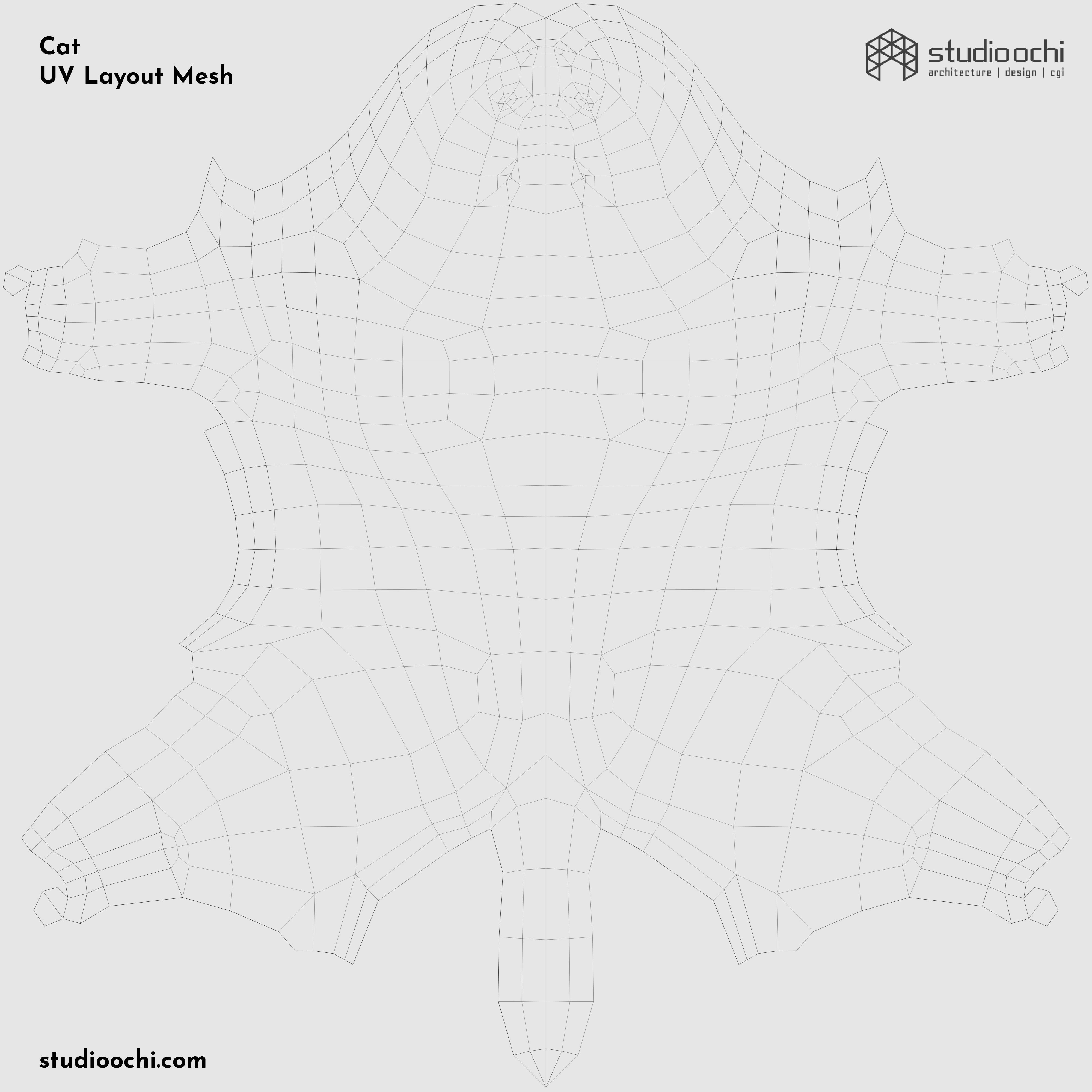 Farm Animals Pack Low-poly 3D model_14