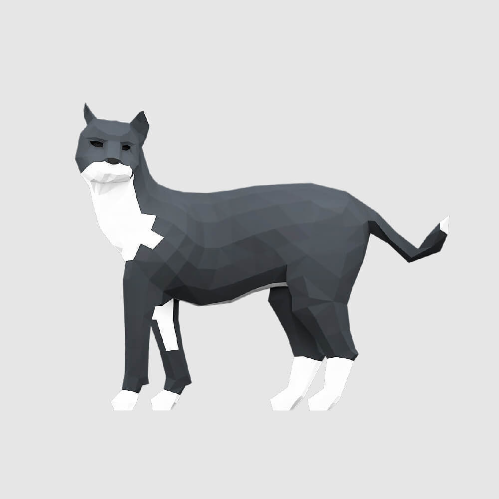 Farm Animals Pack Low-poly 3D model_13