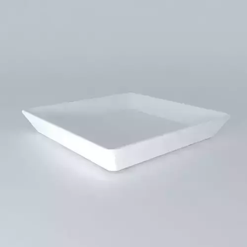 IDEAL Candle dish white 15x15