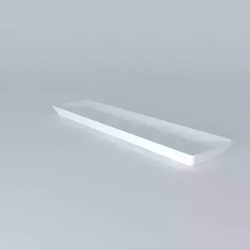 IDEAL Candel dish white 11x43