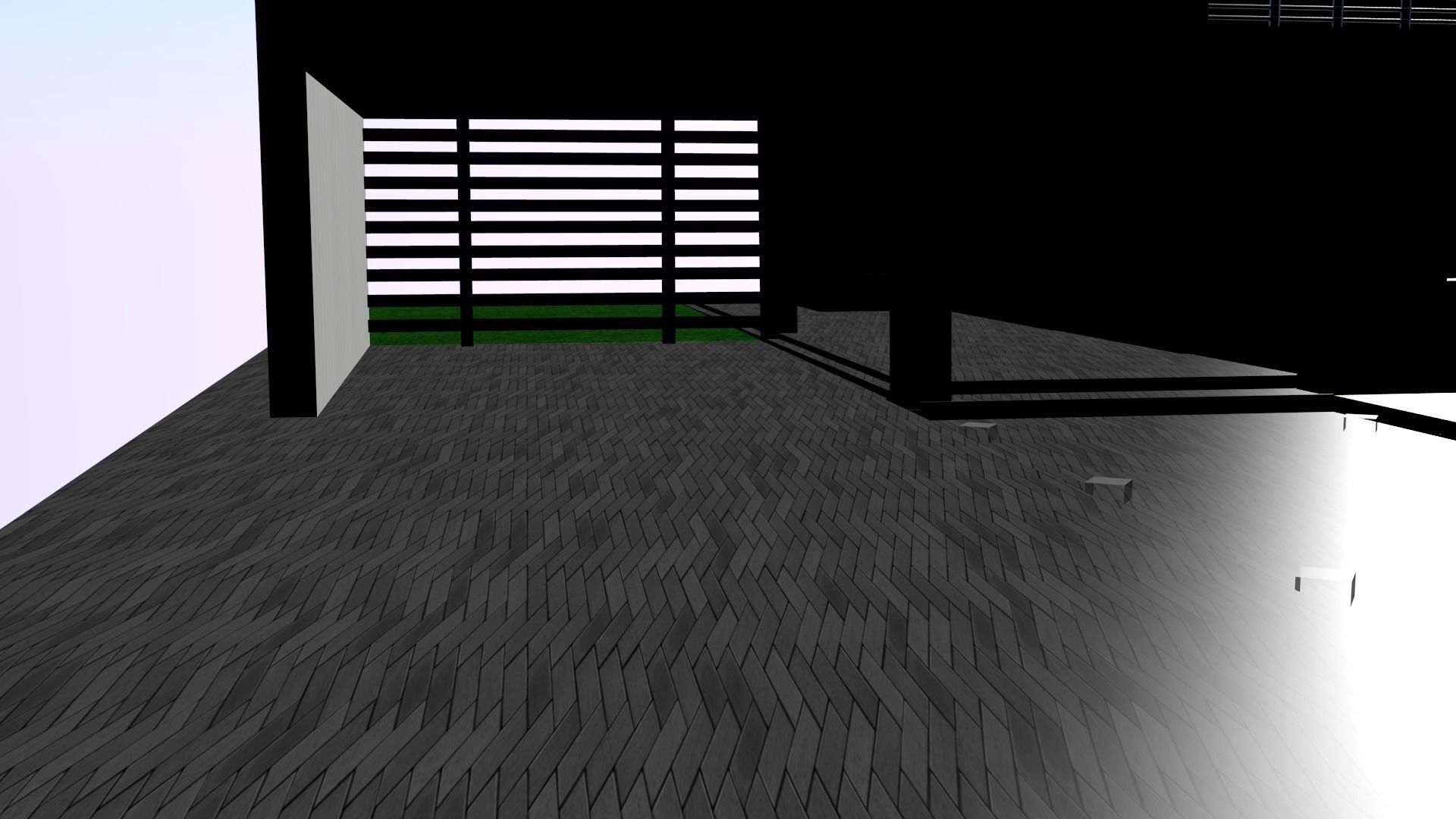 high-tech house 3D model_3