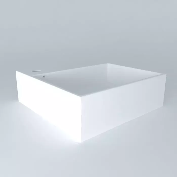LILLÅNGEN Single wash basin Free 3D model