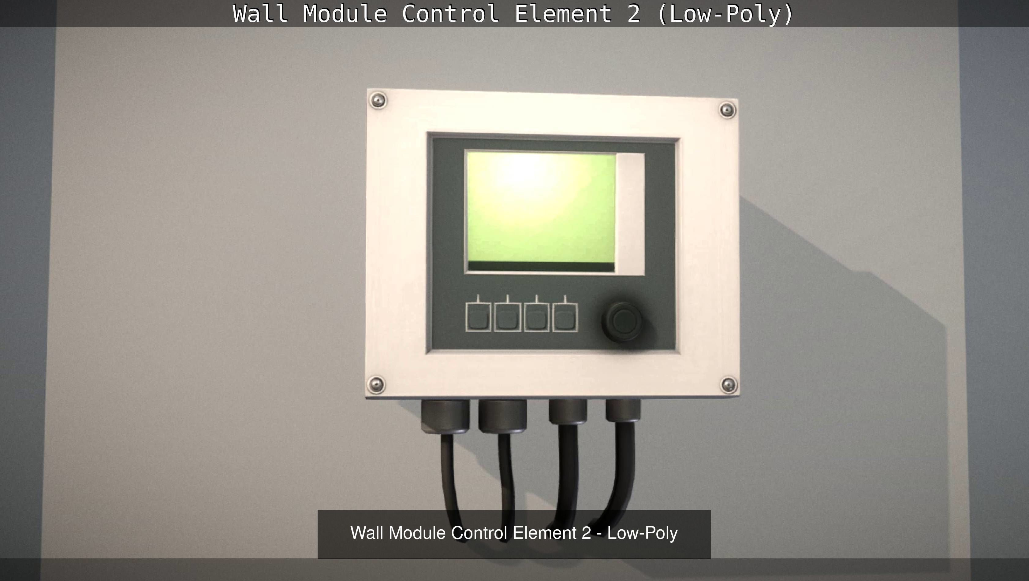 Control Panel 3D Model Collection_28