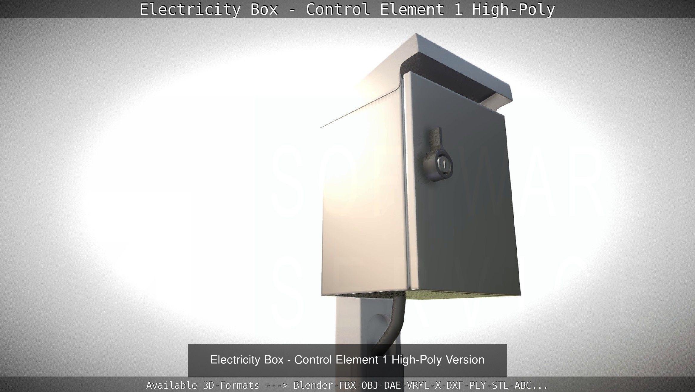 Control Panel 3D Model Collection_39