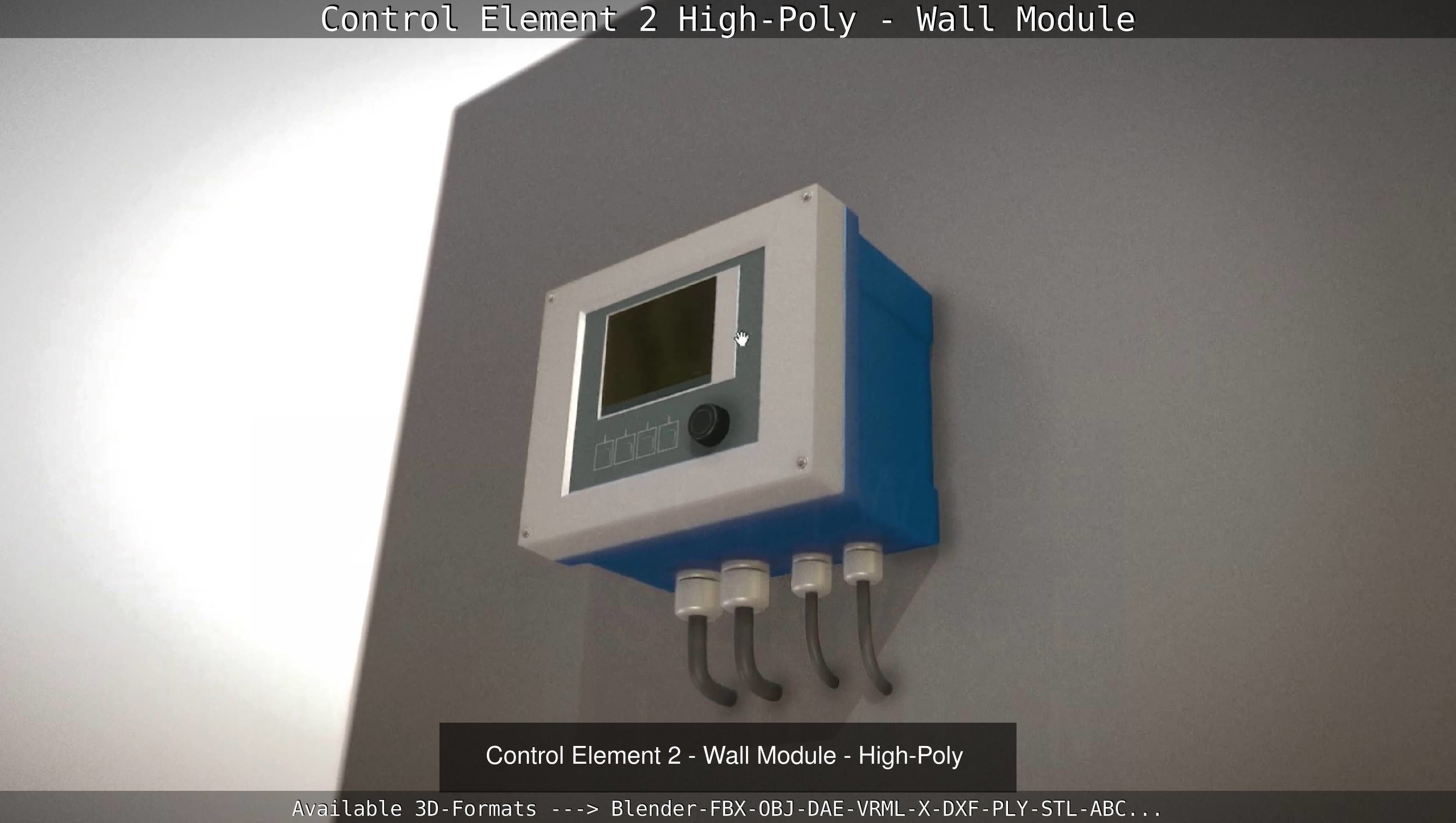 Control Panel 3D Model Collection_27