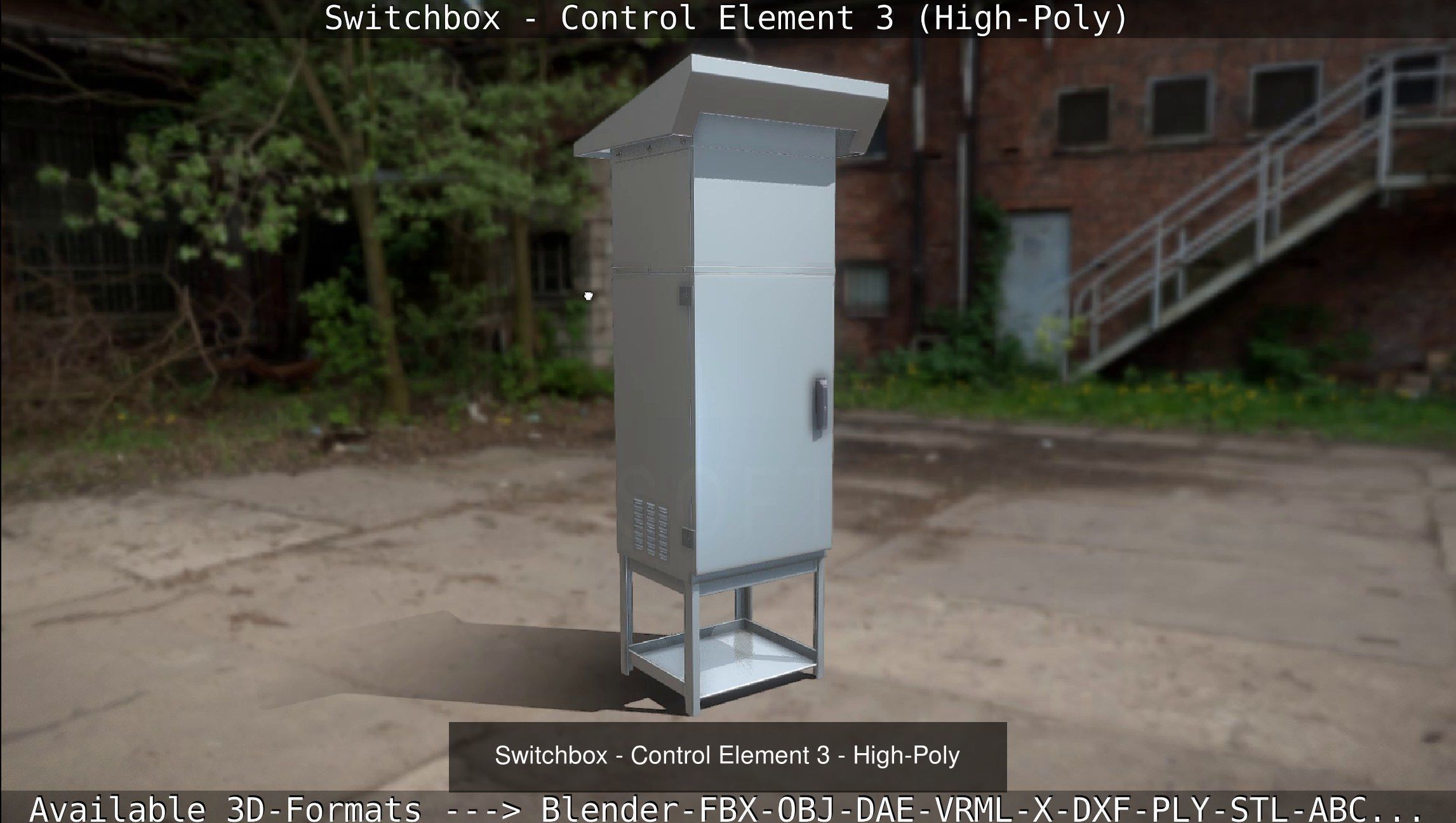 Control Panel 3D Model Collection_22