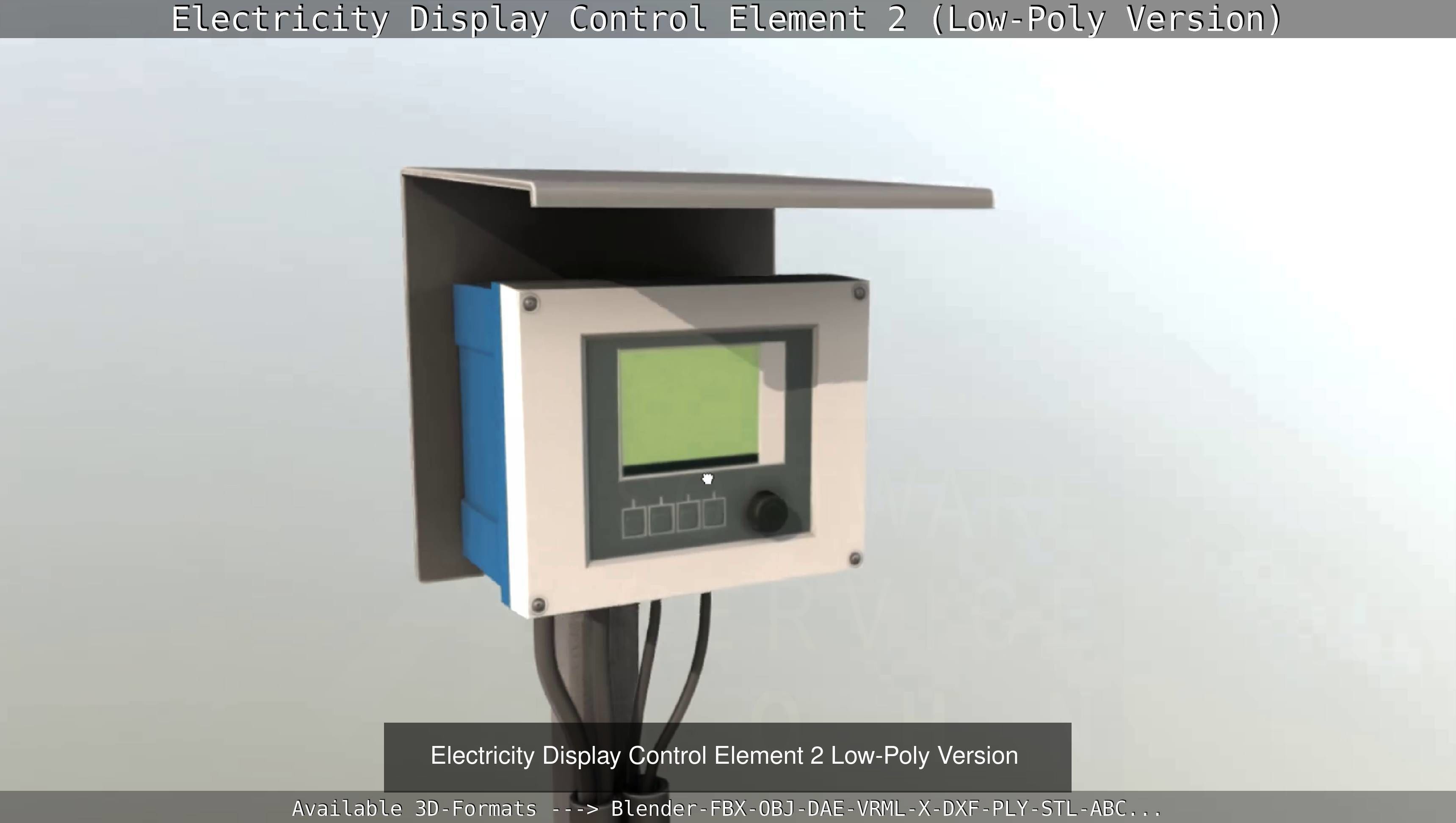Control Panel 3D Model Collection_26