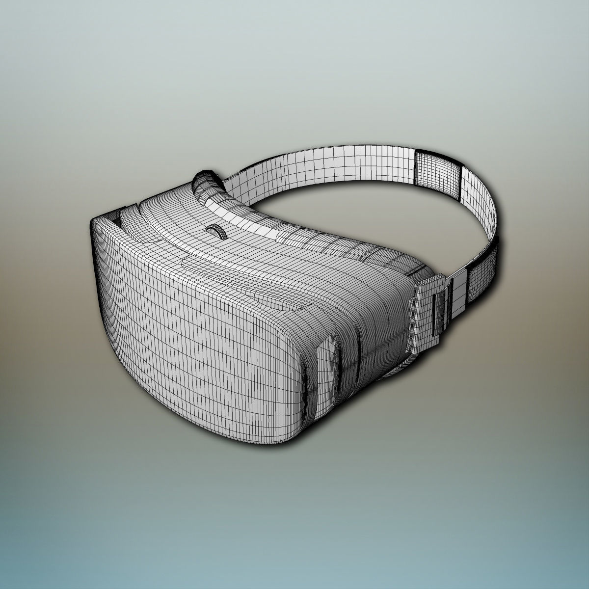 Samsung Gear VR 3D model_8