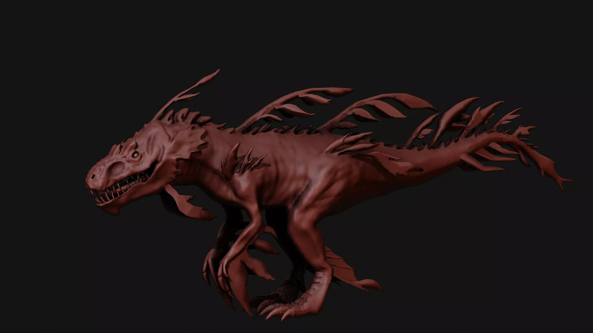 seaweed dragon 3D model