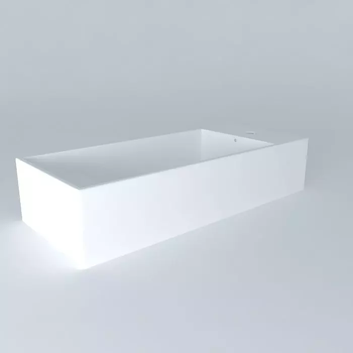  LILLÅNGEN Single wash basin Free 3D model_0