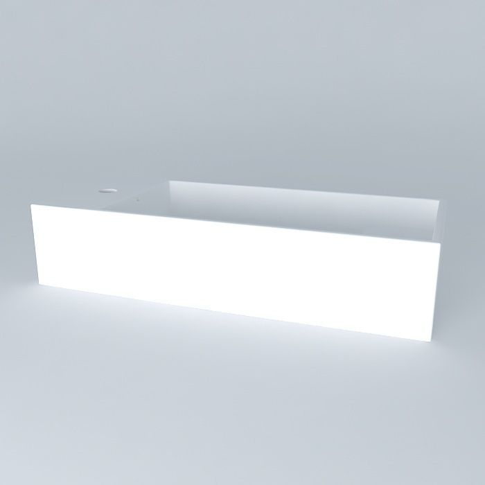  LILLÅNGEN Single wash basin Free 3D model_1