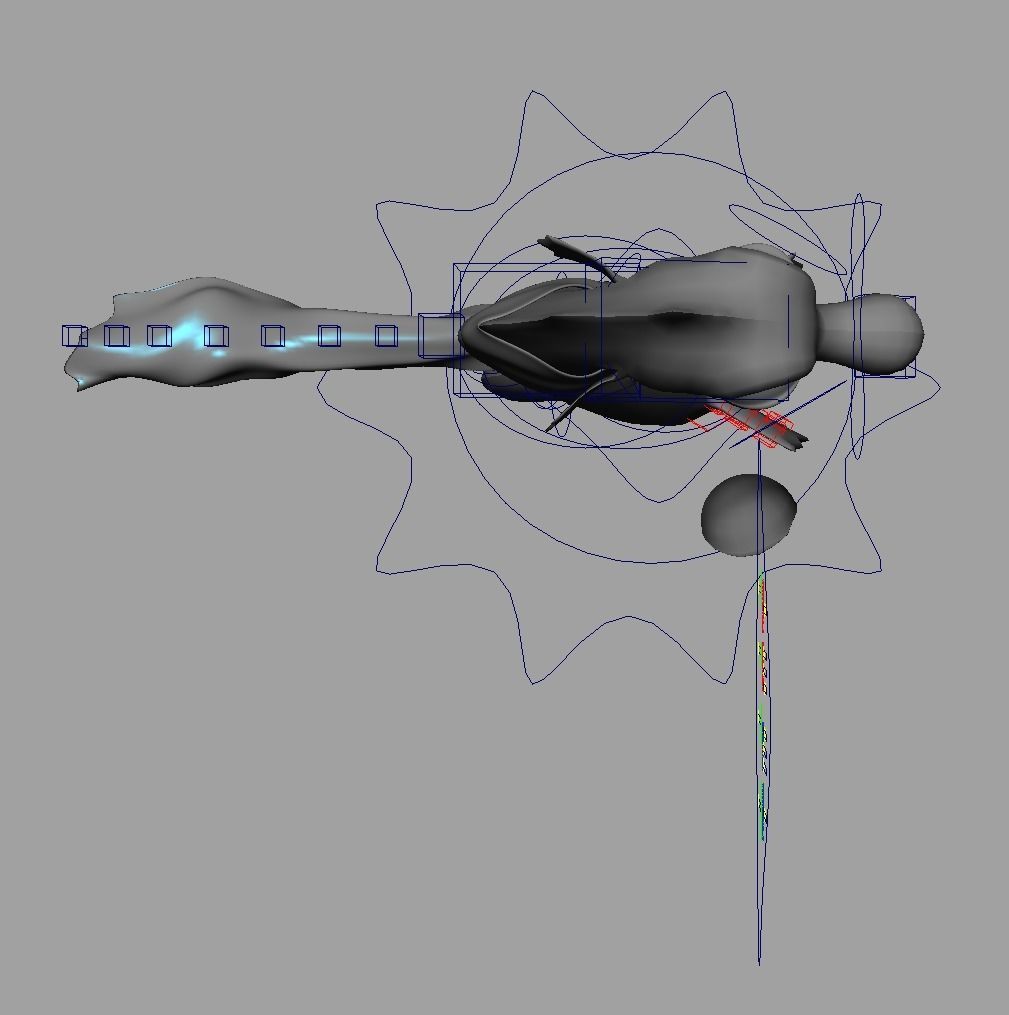 Rig Horsi Low-poly 3D model_6