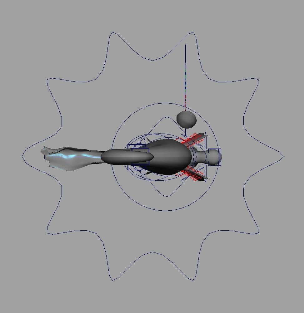 Rig Horsi Low-poly 3D model_7