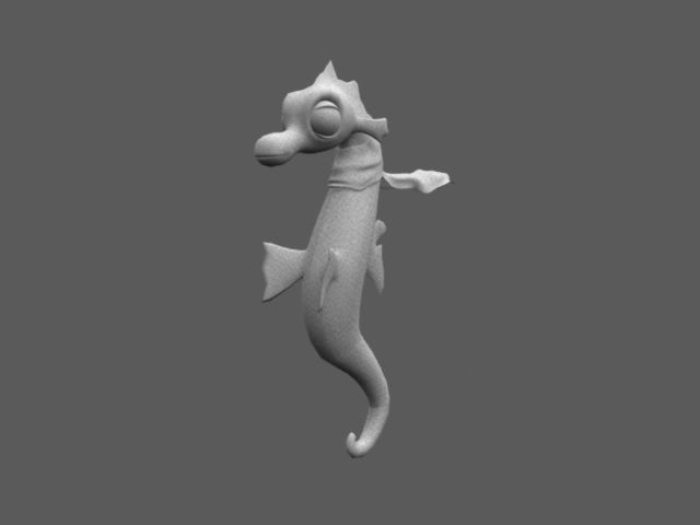 Rig Horsi Low-poly 3D model_12