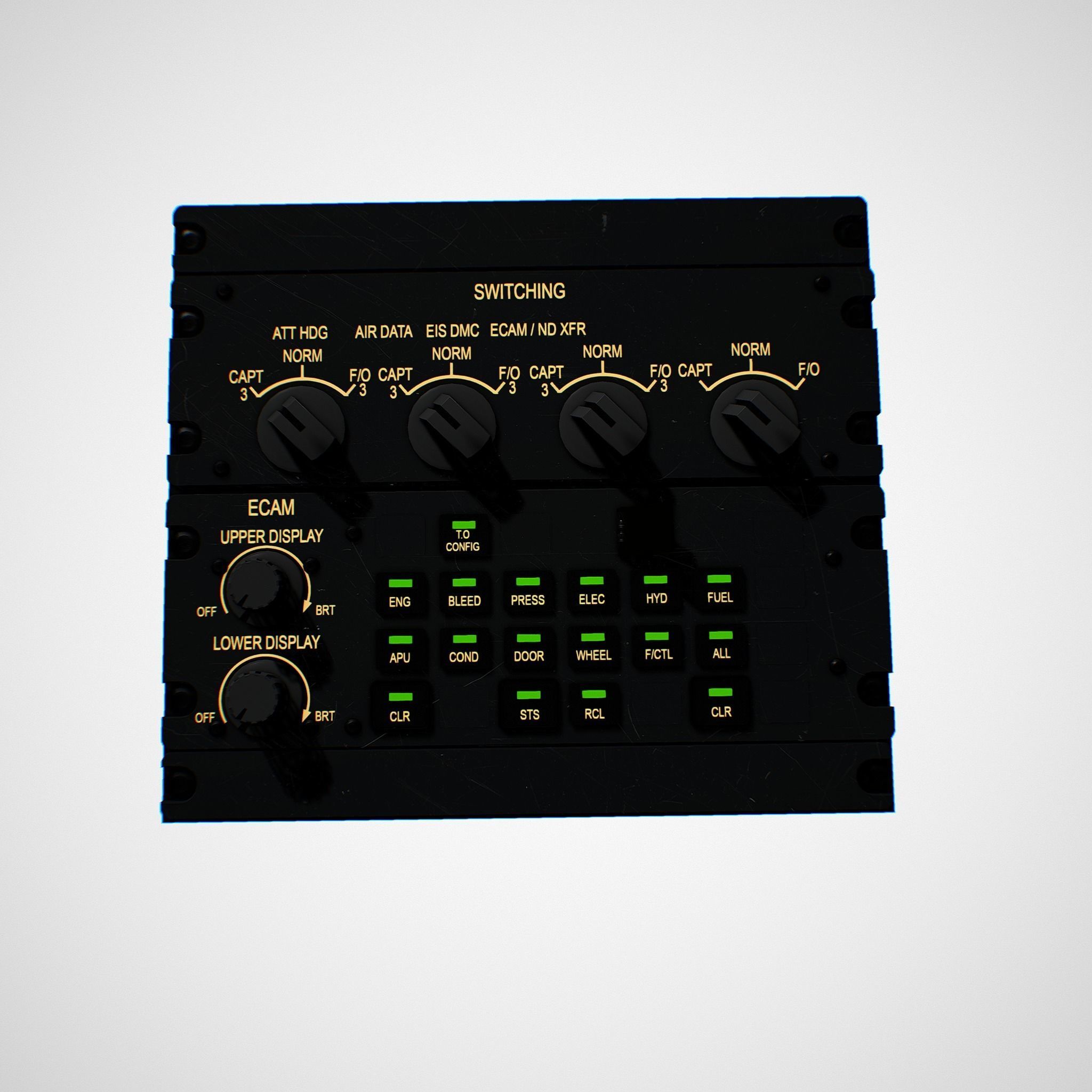 Lower Pedestal SET Low-poly 3D model_27