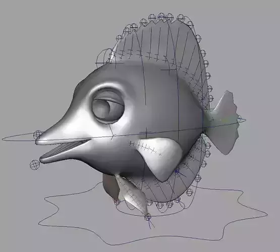 Rig Listo Low-poly 3D model