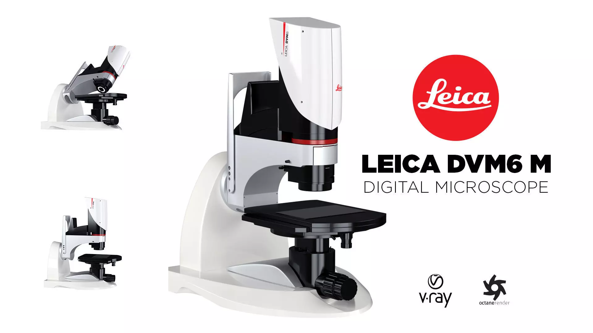 Leica DVM6 M digital microscope 3D model_0