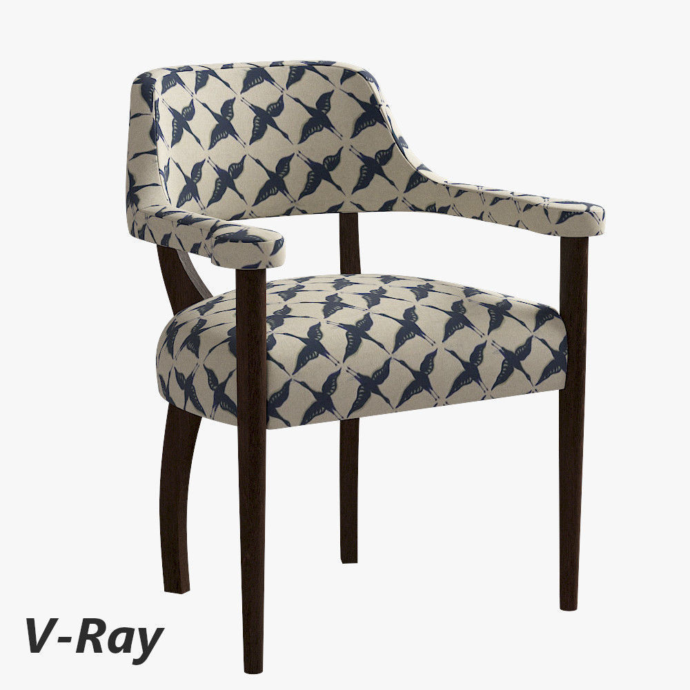 Living Chair 3D model_7