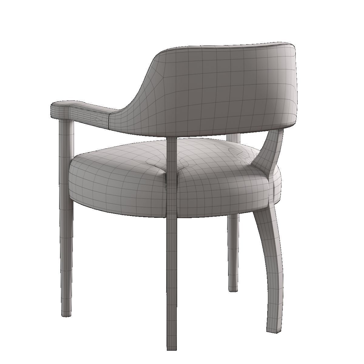 Living Chair 3D model_19