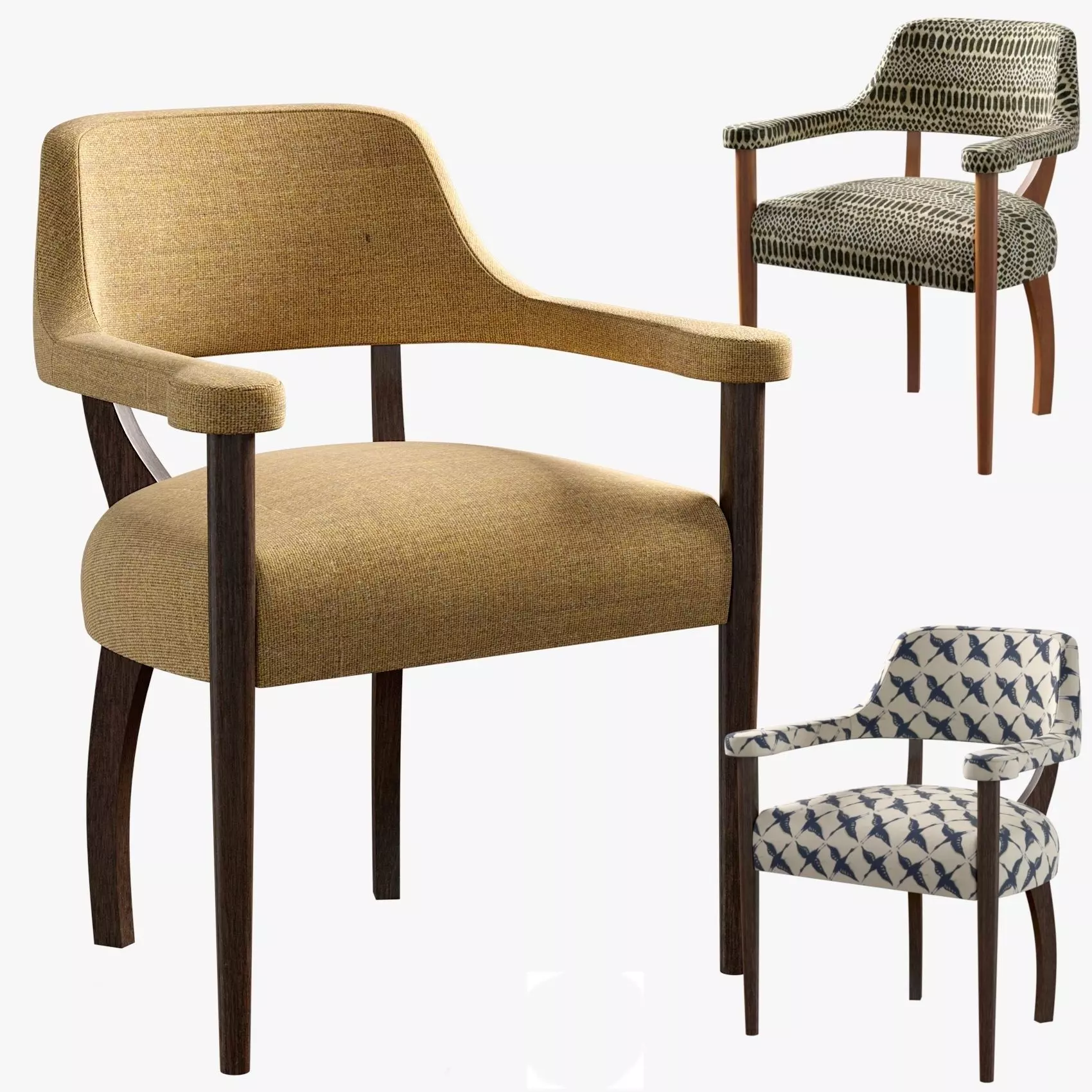 Living Chair 3D model_0